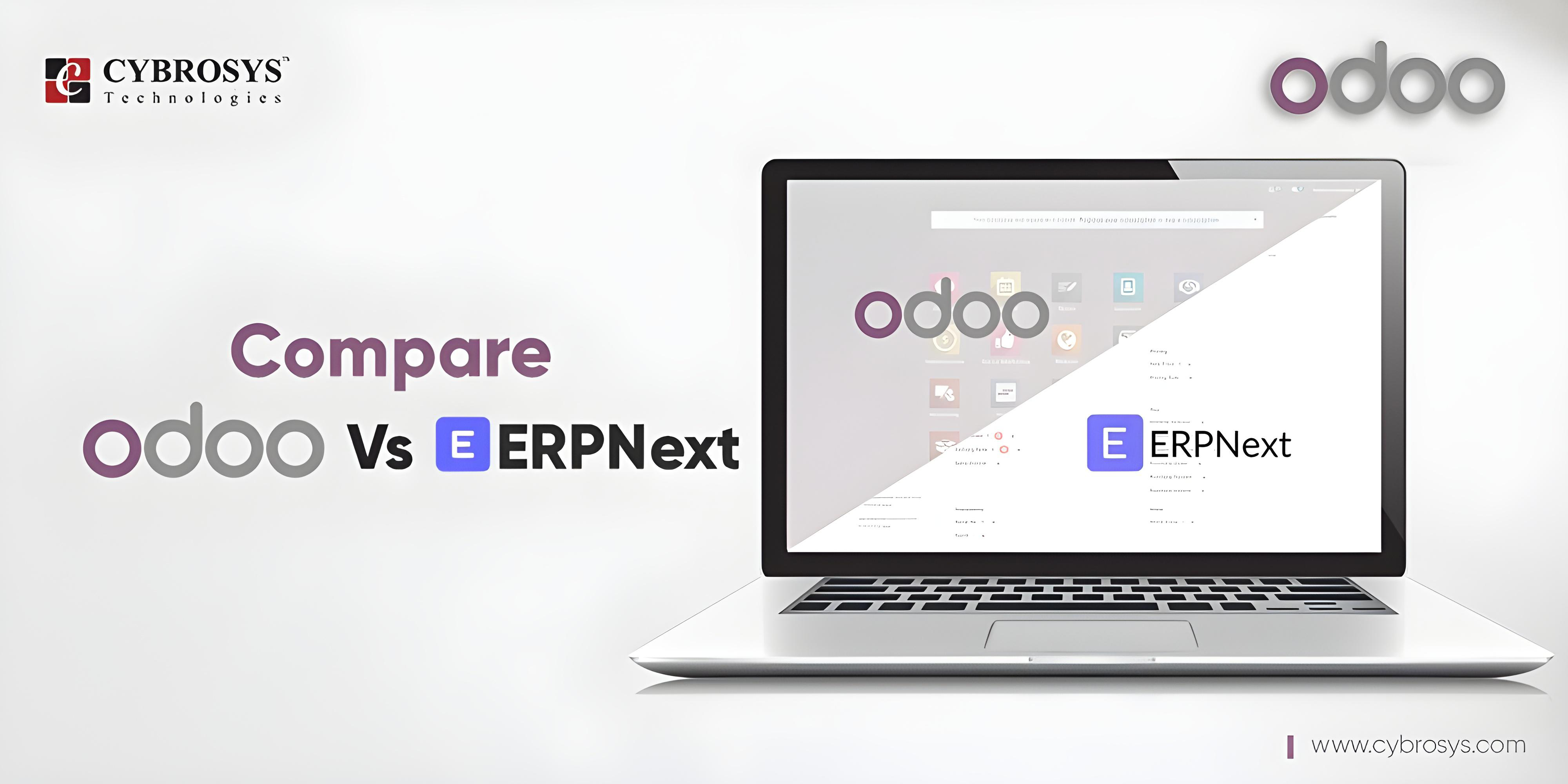 Odoo Vs ERPNext Odoo Erp Cybrosys