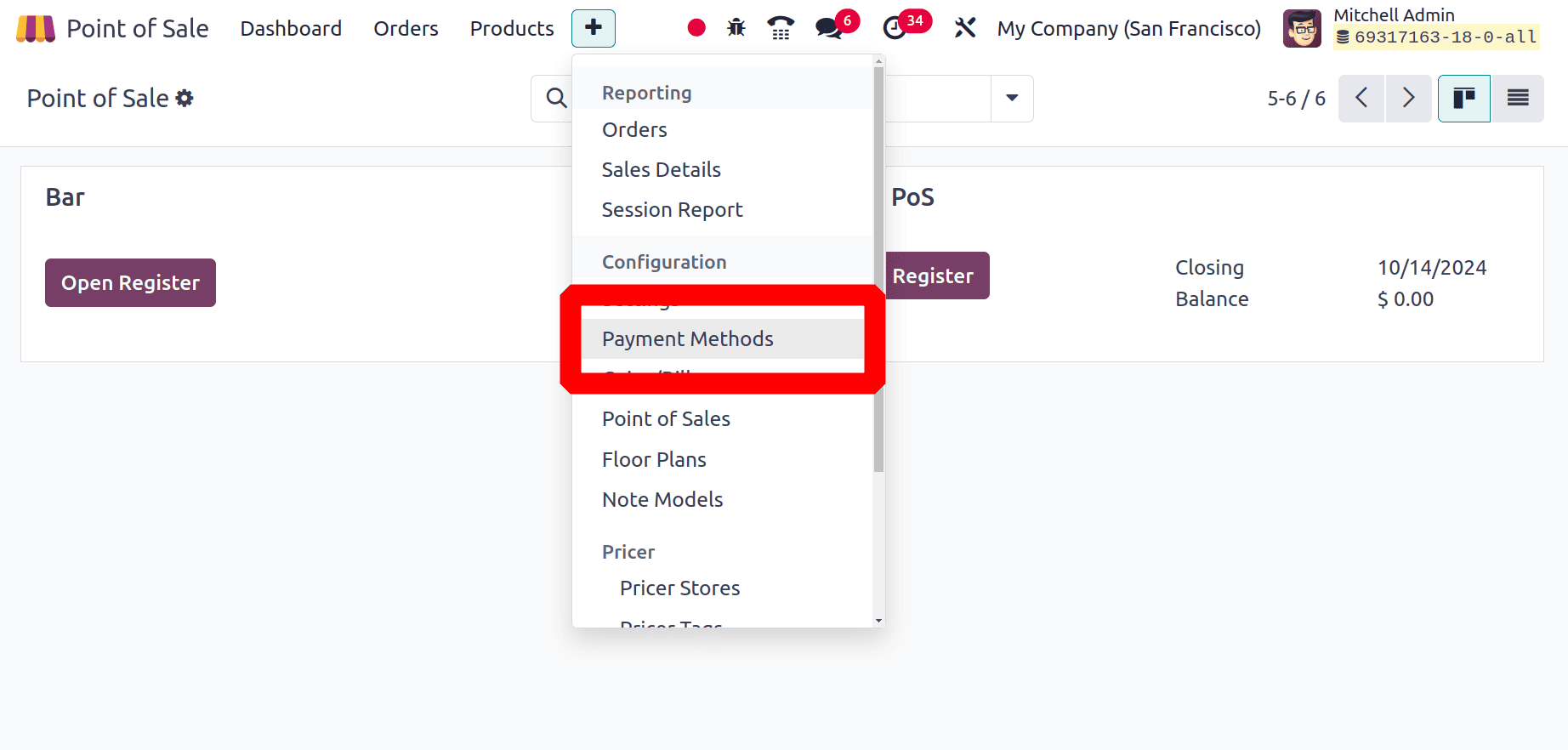 How to Manage the Closing Cash Control in Odoo 18 POS-cybrosys