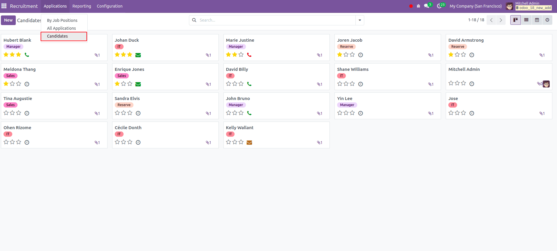 Odoo 18 v/s Odoo 17: Key Features & Release Notes of Odoo 18-cybrosys